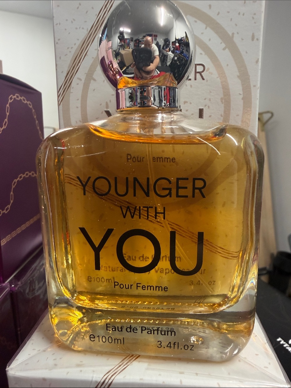 Pour Femme spray/ Younger With You/Amber Gold